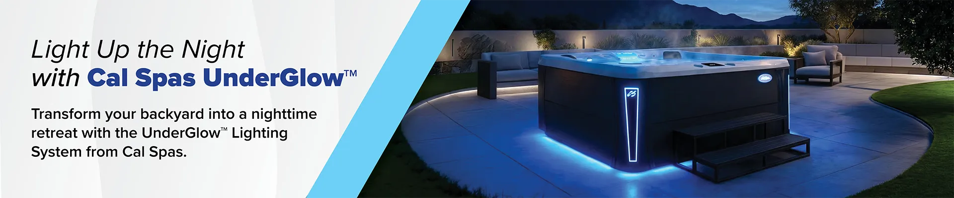 Calspas hot tub being used in a family setting - Rowlett